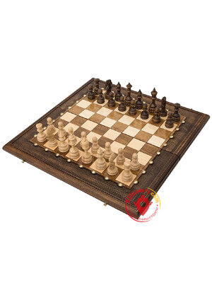 Шахматы 50 прямые с бронзой, Ohanyan